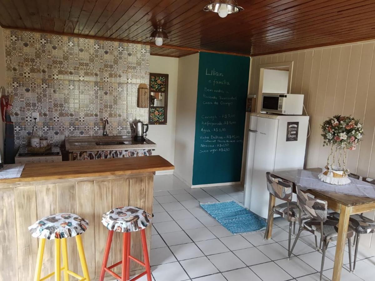 Fazenda Tamandua Casa De Campo - Cabana Coragem Villa Rio Rufino Eksteriør bilde