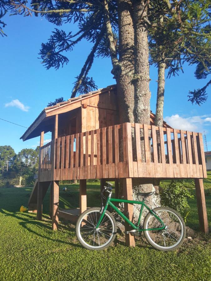 Fazenda Tamandua Casa De Campo - Cabana Coragem Villa Rio Rufino Eksteriør bilde