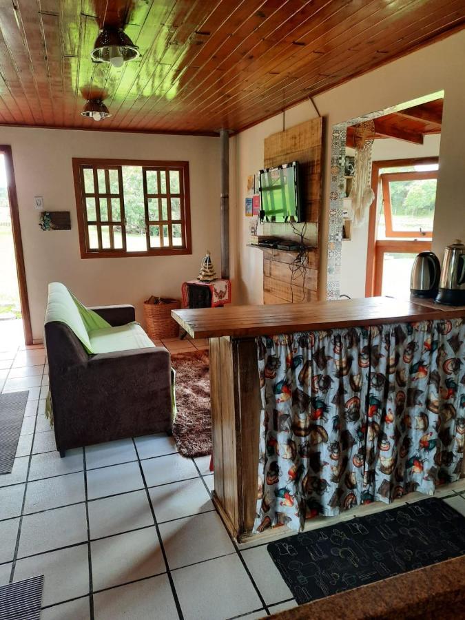 Fazenda Tamandua Casa De Campo - Cabana Coragem Villa Rio Rufino Eksteriør bilde