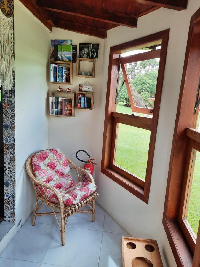 Fazenda Tamandua Casa De Campo - Cabana Coragem Villa Rio Rufino Eksteriør bilde