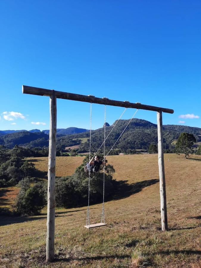 Fazenda Tamandua Casa De Campo - Cabana Coragem Villa Rio Rufino Eksteriør bilde