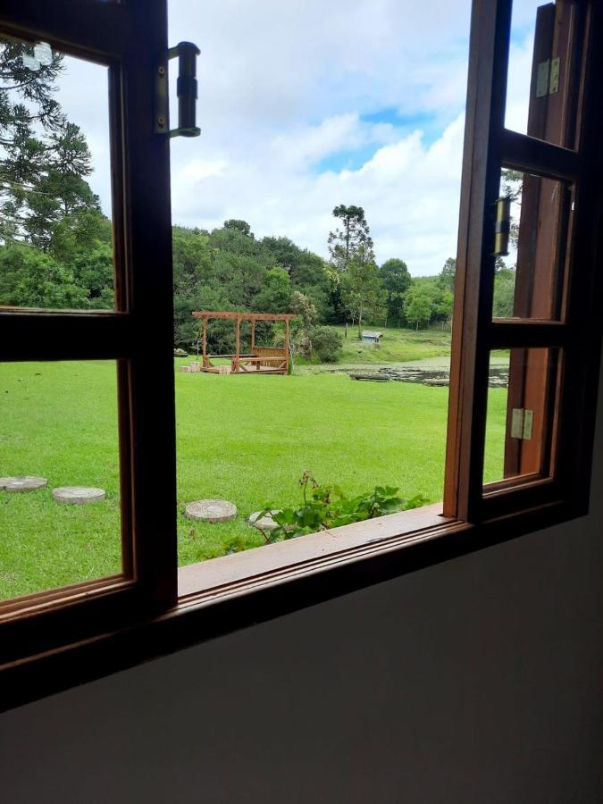 Fazenda Tamandua Casa De Campo - Cabana Coragem Villa Rio Rufino Eksteriør bilde